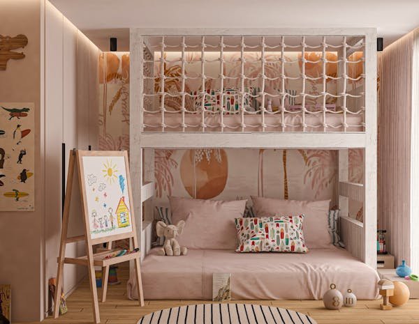 Lit toboggan : des choix adaptés pour égayer la chambre de vos enfants